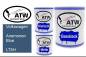 Preview: Volkswagen, Anemonen Blue, LT5H: 1L Lackdose + 1L Klarlack + 500ml Härter - Set, von ATW Autoteile West.